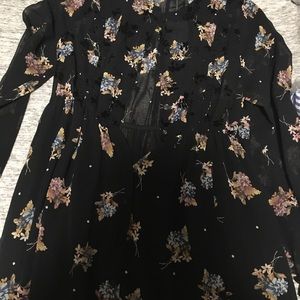 Zara dress tag attached